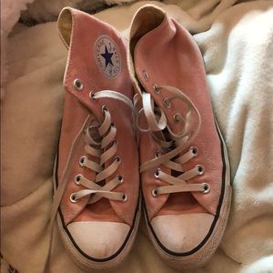 Women’s Pink converse high top